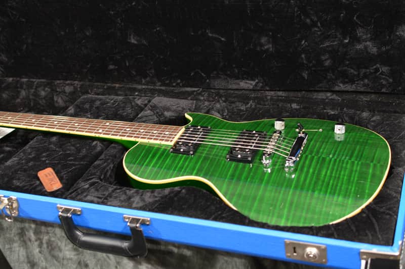 Brian Moore iM i2 LP Style Green Flame
