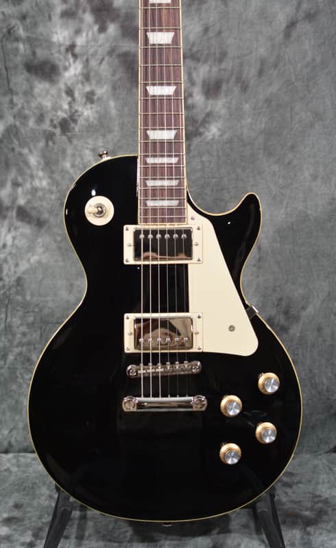 Epiphone Les Paul Standard 60s Ebony Brown Back – Mainstagemusic