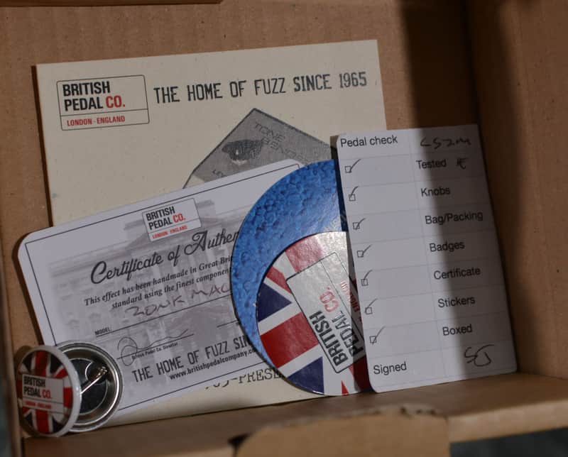 British Pedal Company Compact Series Zonk Machine