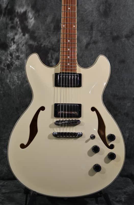 Ibanez Artcore AS-73 Semi Hollowbody Electric Ivory White