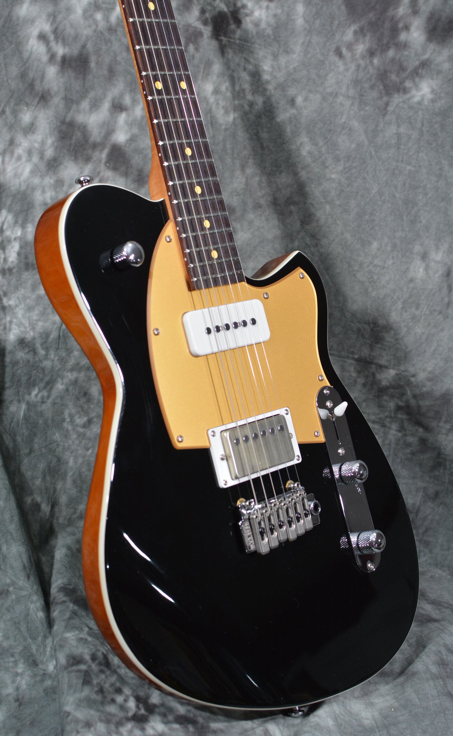 Reverend Charger H90 Wilkinson Midnight Black