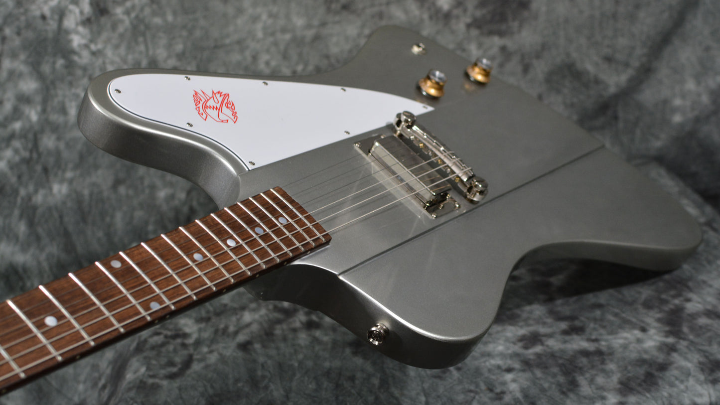 Epiphone Inspired by Gibson Custom 1963 Firebird 1 Silver Mist