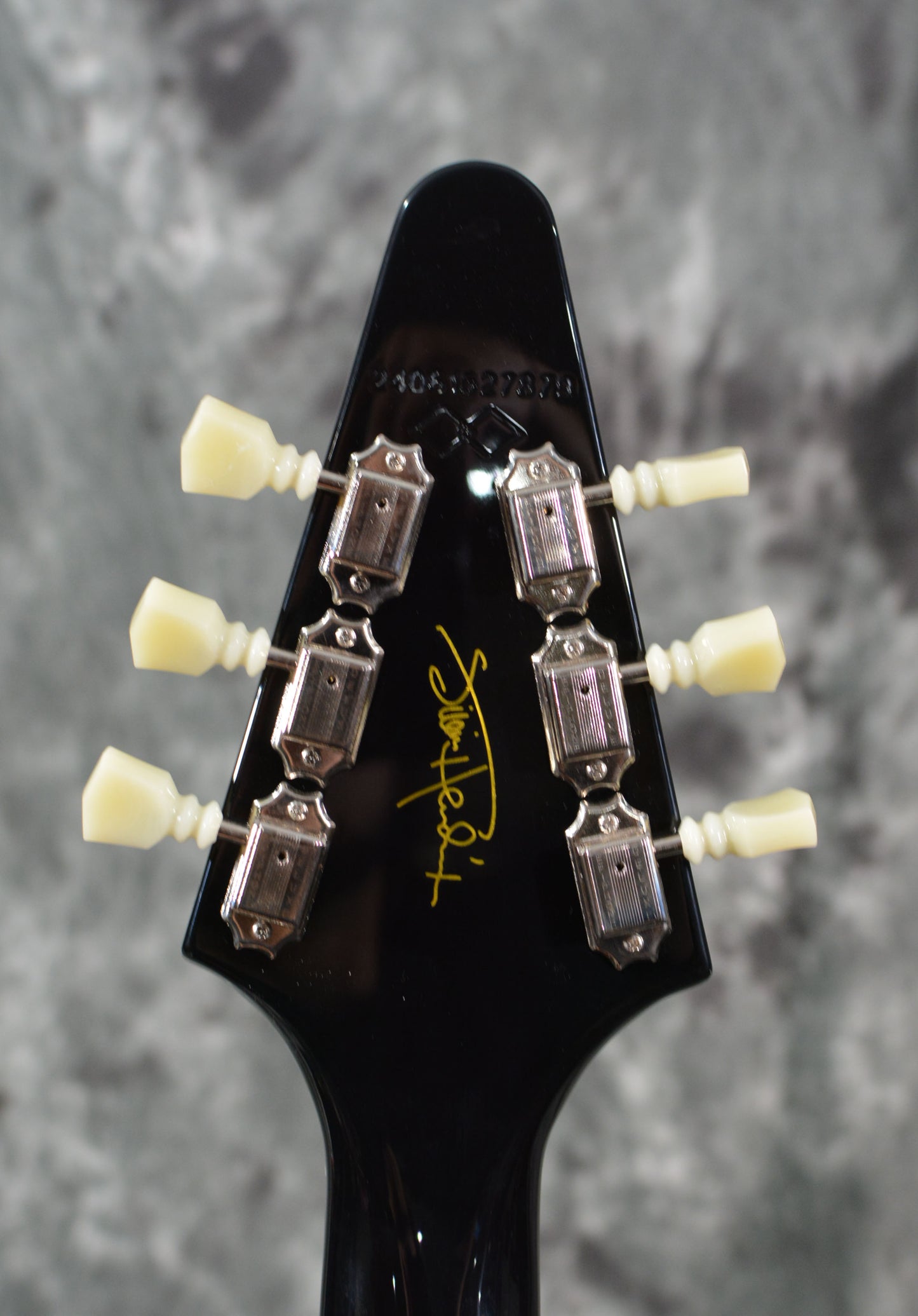 Epiphone Inspired by Gibson Custom Jimi Hendrix Love Drops Flying V Ebony