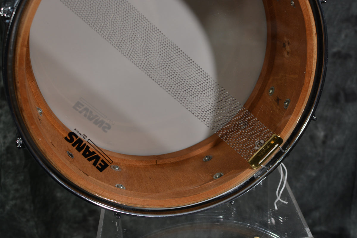 Barth Feinberg Musketeer 5 x 14 Snare Drum 1960s Black pearloid