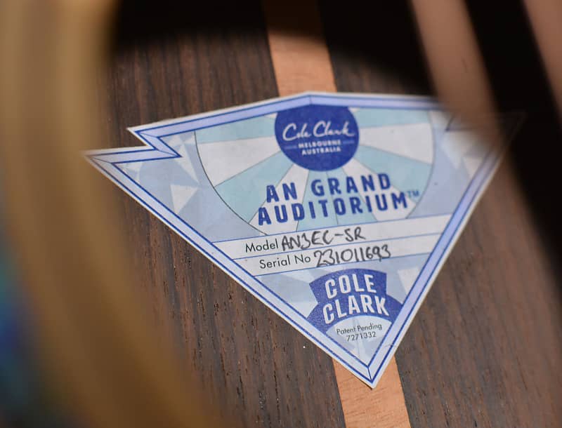 Cole Clark Angel 3 Grand Auditorium Sitka/Rosewood