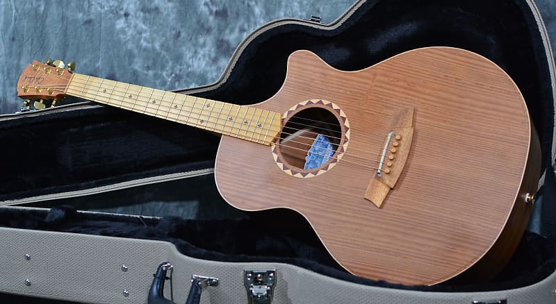 Cole Clark Angel 2 Grand Auditorium Redwood Blackwood