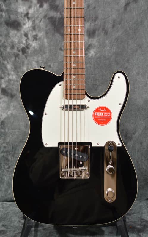 Squier Classic Vibe Baritone Custom Telecaster Black – Mainstagemusic
