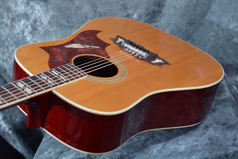 Alvarez 5024 Dove Lawsuit Dreadnought Acoustic Vintage 70s