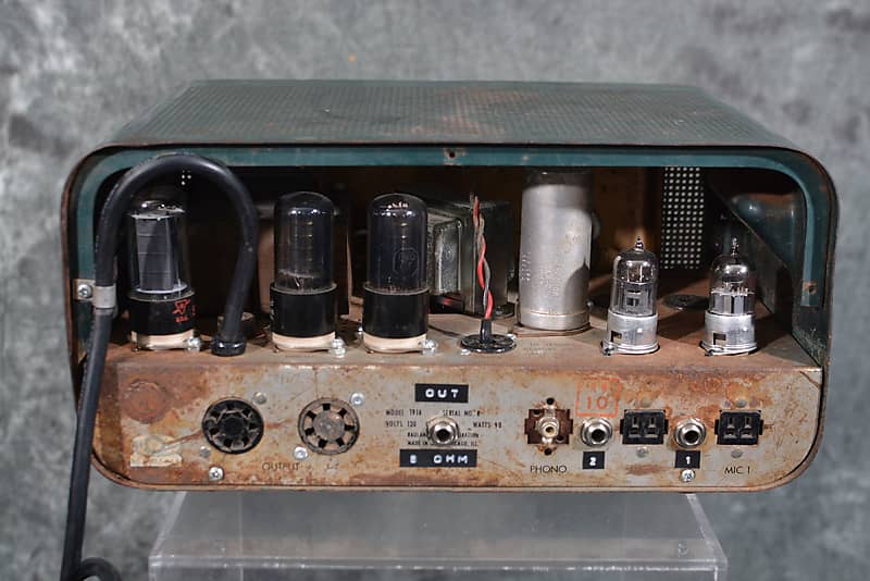 Deluxe Amplification Custom Rauland PA Guitar Tube Amp Head Conversion