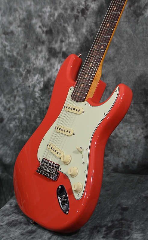 Fender Limited Edition American Vintage II 1961 Stratocaster Fiesta Red w/ 3A Flame Maple neck