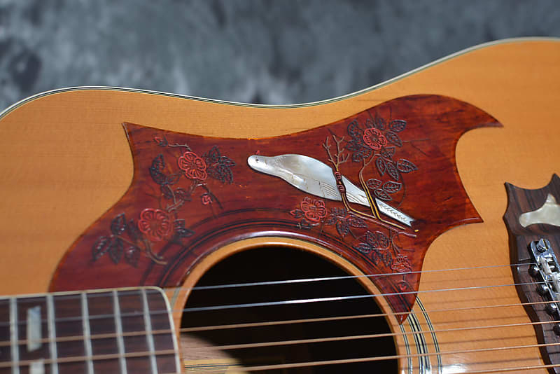 Alvarez 5024 Dove Lawsuit Dreadnought Acoustic Vintage 70s