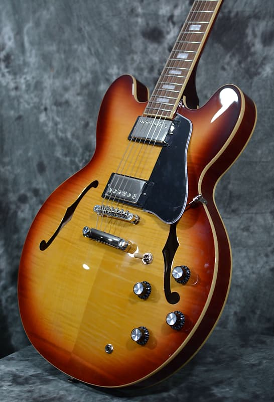 Epiphone ES-335 Figured Raspberry Tea Burst