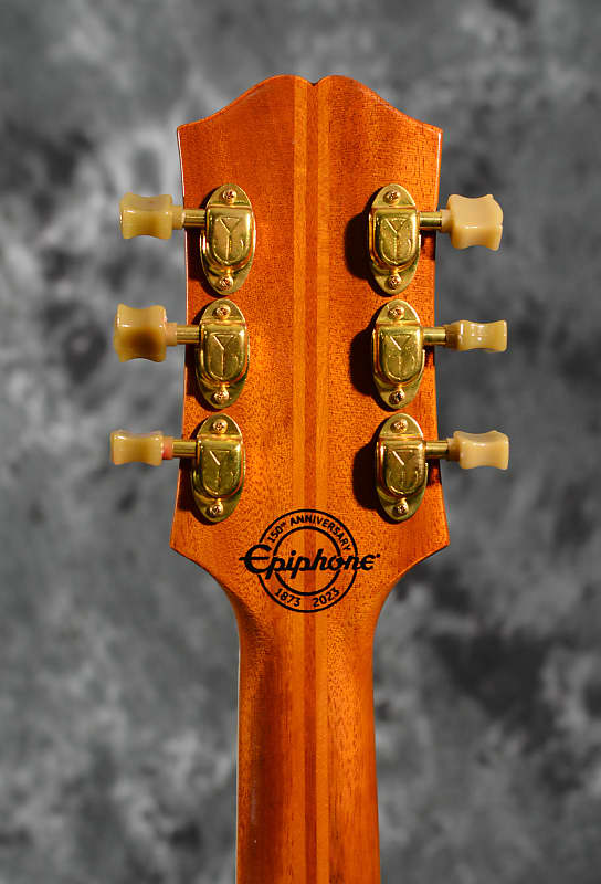 Epiphone 150th Anniversary Zephyr DeLuxe Regent Aged Antique Natural
