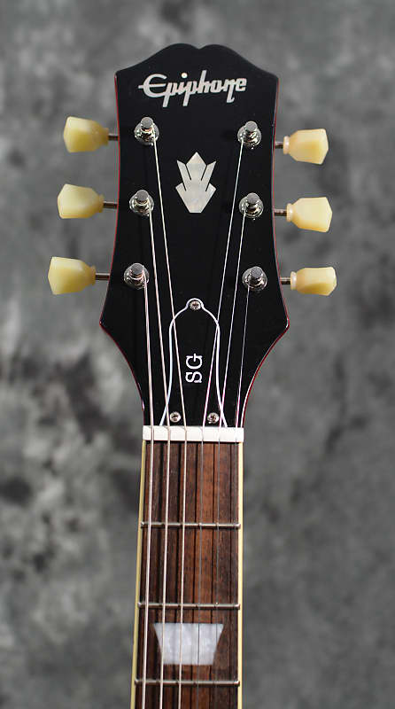 Epiphone SG Standard Batwing Guard Cherry
