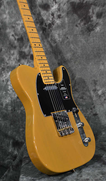 Fender American Professional II Telecaster Butterscotch Blonde Black guard