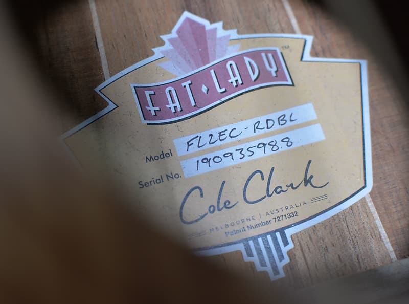 Cole Clark Fat Lady 2 Dreadnought Redwood Blackwood