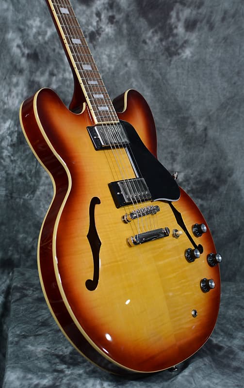 Epiphone ES-335 Figured Raspberry Tea Burst