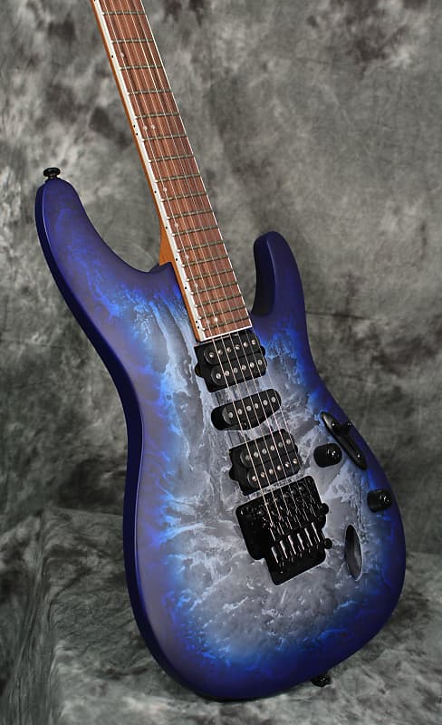 Ibanez S770 Cosmic Blue Frozen Matte