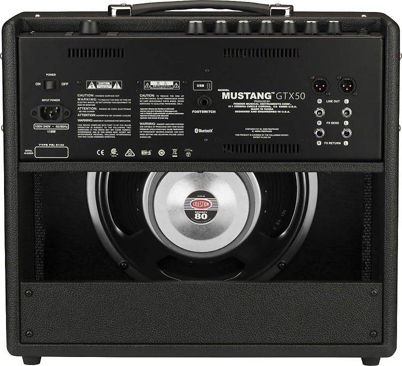Fender Mustang GTX50 Digital Modeling Amplifier