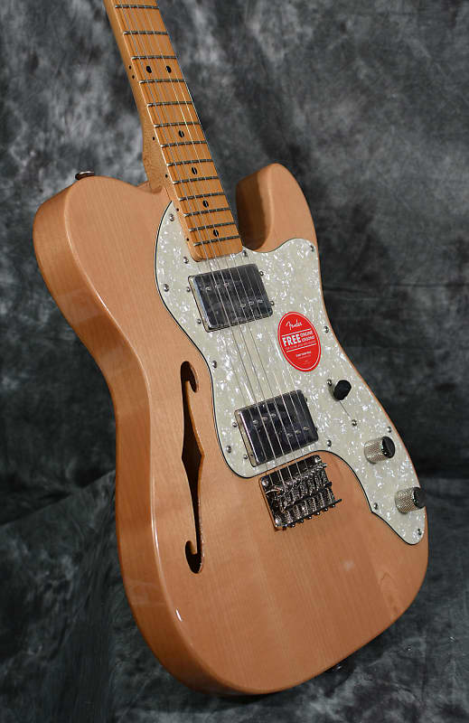 Squier Classic Vibe '70s Telecaster Thinline Natural