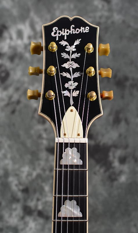 Epiphone 150th Anniversary Zephyr DeLuxe Regent Aged Antique Natural
