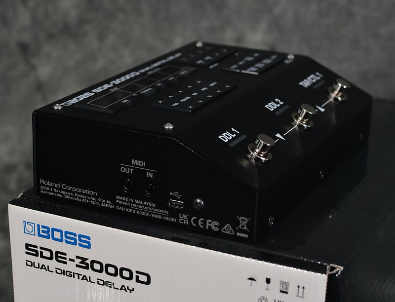 Boss SDE-3000D Dual Digital Delay Pedal