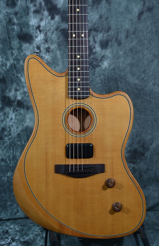Fender Acoustasonic Standard Jazzmaster Aged Natural