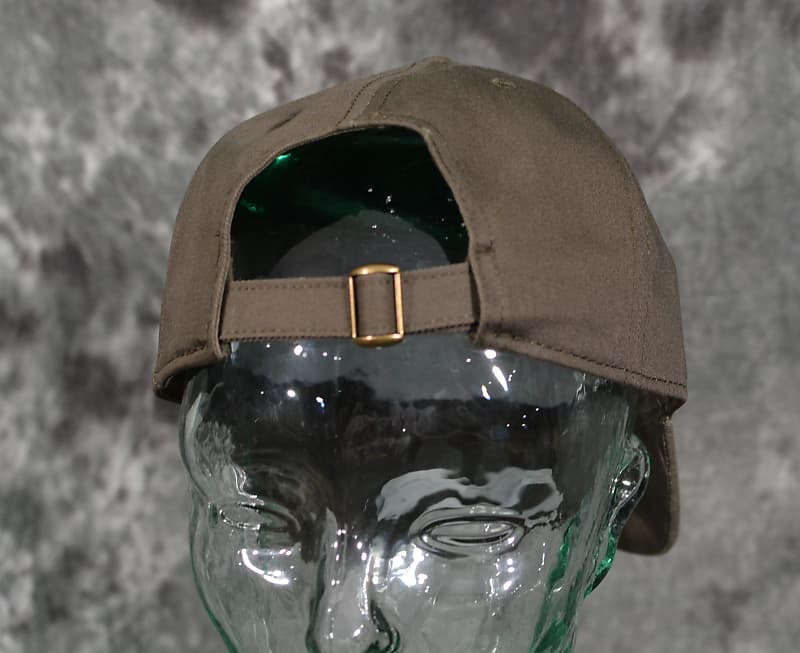 Martin Logo Hat Raised Letters Logo Olive Green