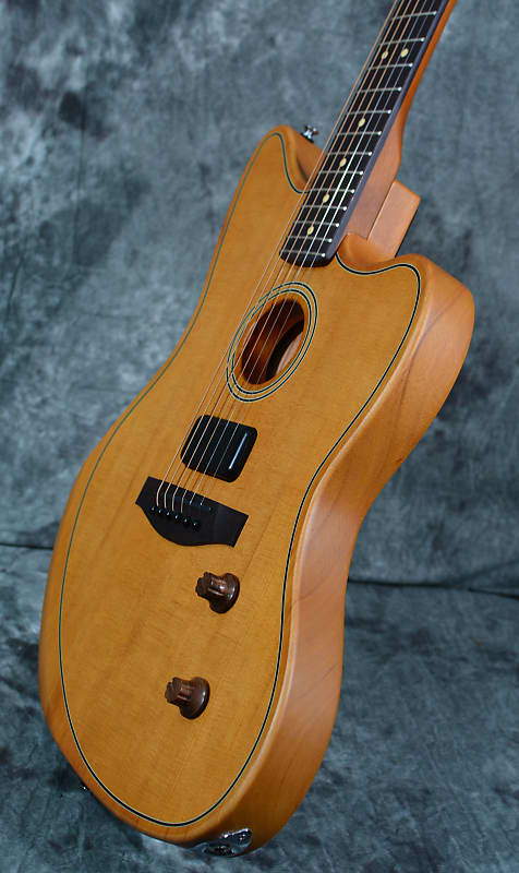 Fender Acoustasonic Standard Jazzmaster Aged Natural