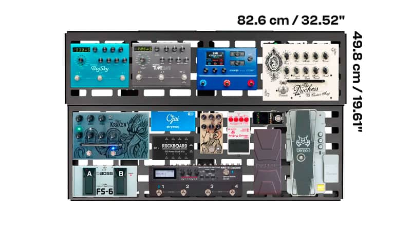 Rockboard Cinque 5.3 Max Pedalboard & Gigbag