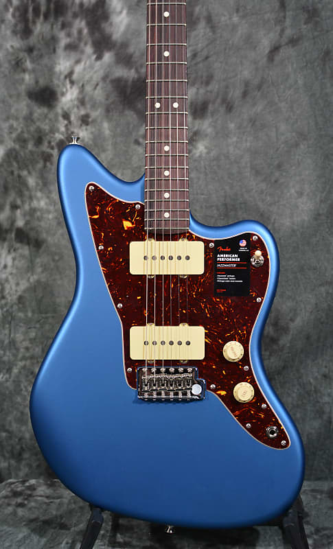 Fender American Performer Jazzmaster Satin Lake Placid Blue