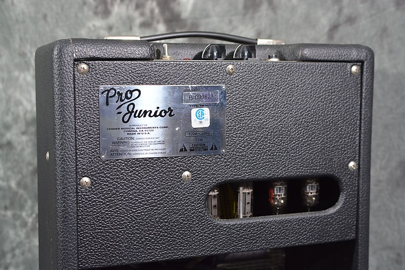 Fender Pro Junior Tube Guitar Combo Vintage 90s USA made Black