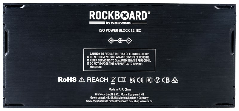 Rockboard RBO POW ISO V12 IEC Power Block