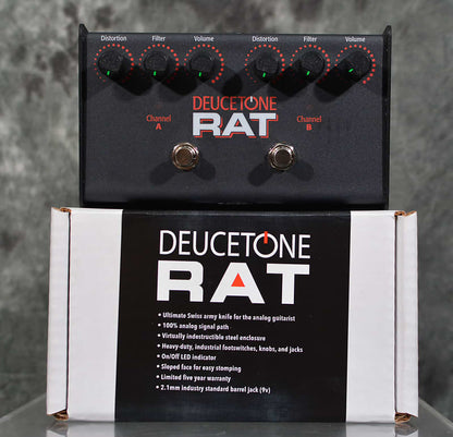 ProCo Deucetone Rat 2-Channel Distortion / Fuzz