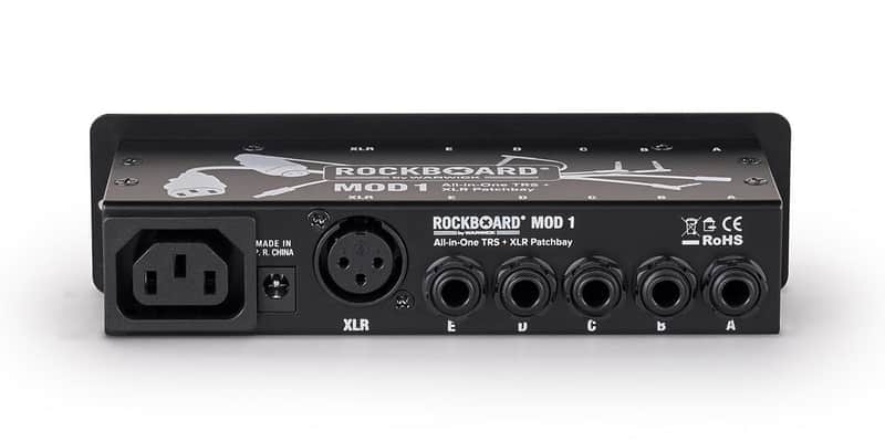 Rockboard MOD 1 V2 All in One Pedalboard Patchbay TRS + XLR