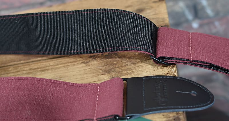Martin Hemp Strap Burgundy