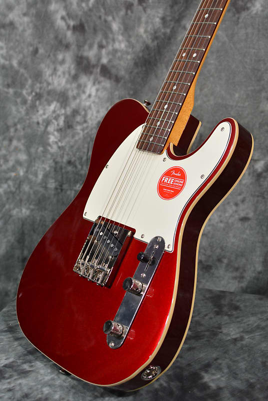 Squire Classic Vibe Custom Esquire Candy Apple Red
