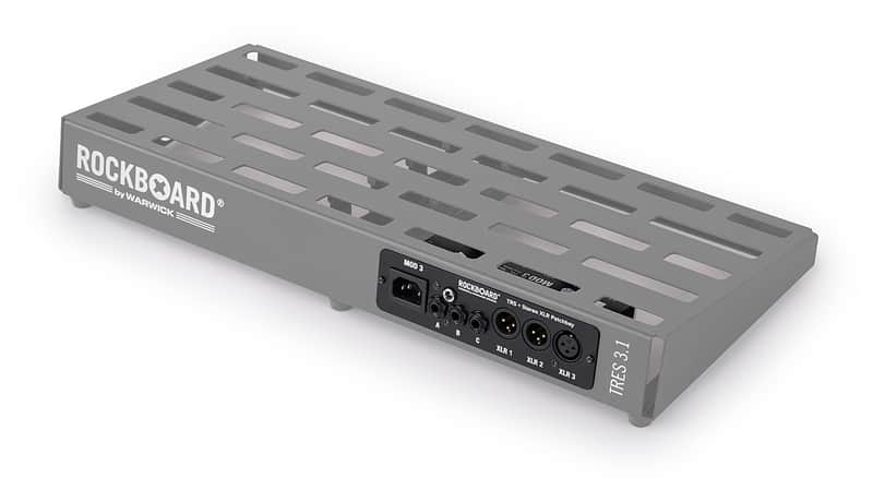 Rockboard MOD 3v2 TRS DC IEC XLR Patchbay