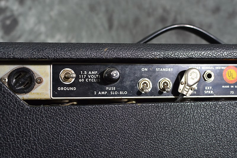 Fender Pro Reverb Amp 2x12 Tube Combo Vintage Original 1971