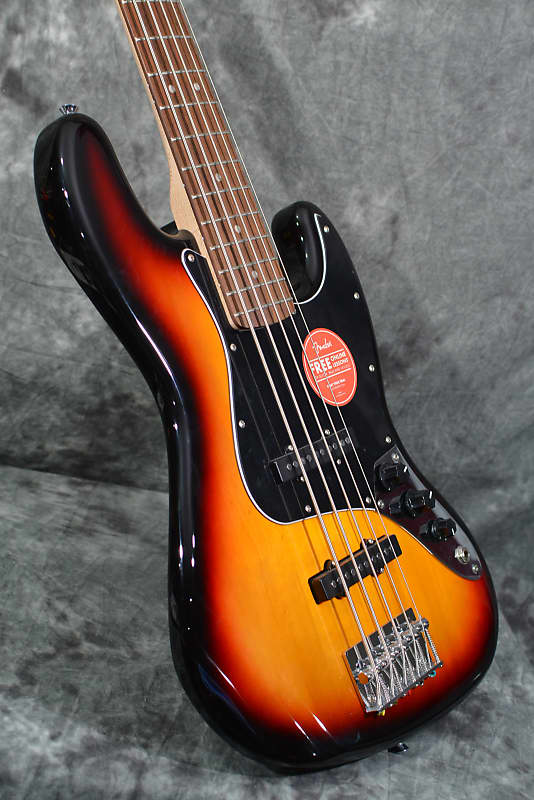 Squier Affinity Series jazz Bass V 3-Tone Sunburst