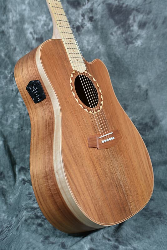 Cole Clark Fat Lady 2 Blackwood Dreadnought Cutaway