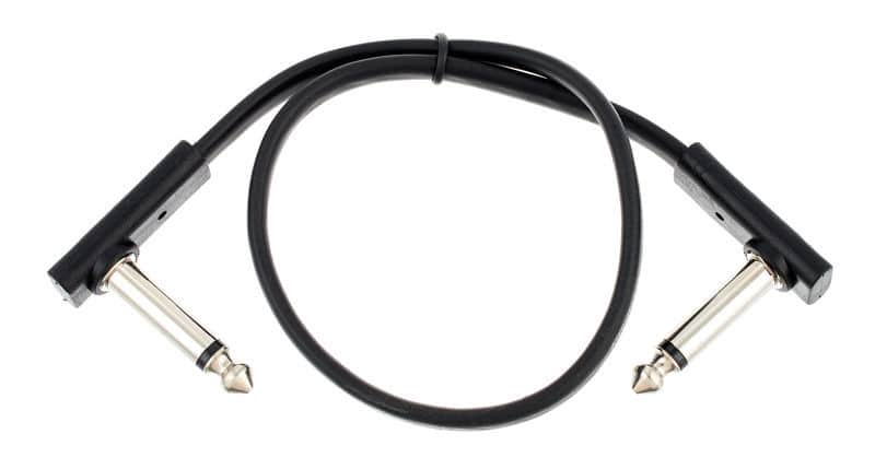 RockBoard Black Flat Patch Cables 30cm