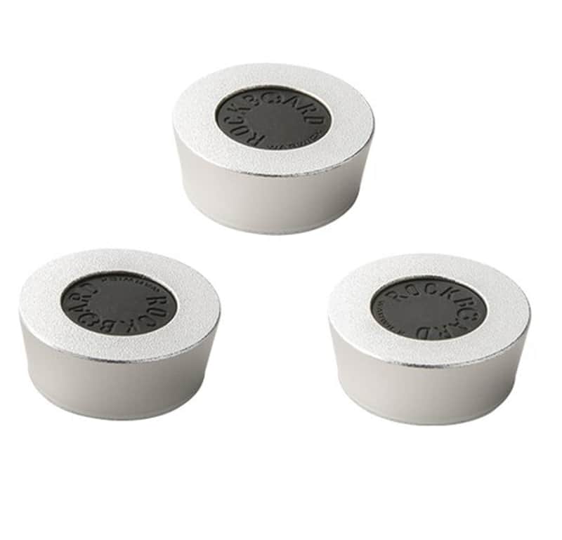 Rockboard Big Toe Pedal Footswitch Topper Silver 3 Pack