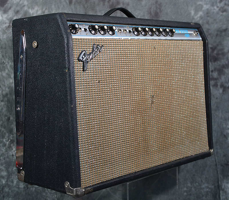 Fender Pro Reverb Amp 2x12 Tube Combo Vintage Original 1971