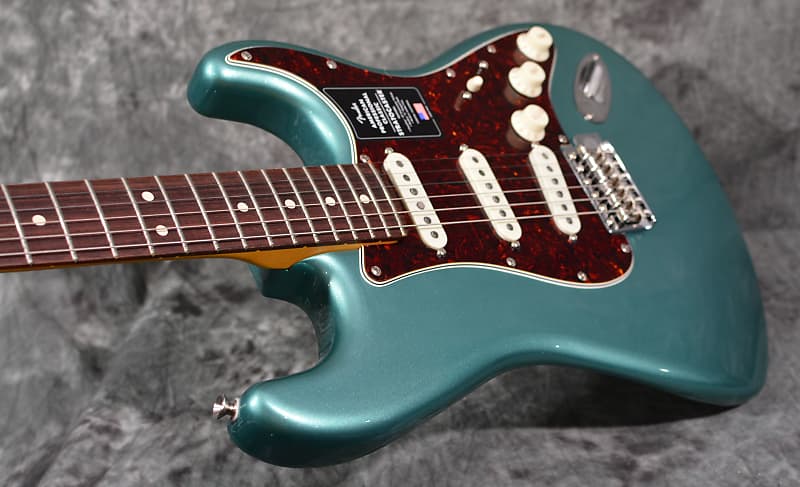 Fender American Professional Classic Statocaster Faded Sherwood Green Metallic