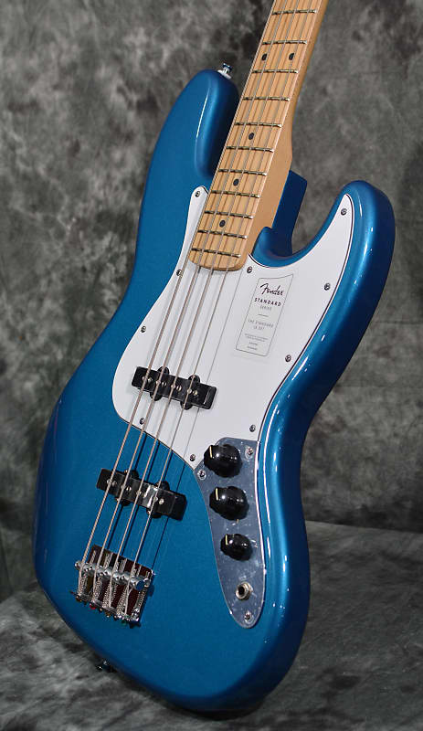 Fender Standard Jazz Bass 4-String Aqua Marine Metallic