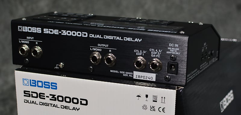 Boss SDE-3000D Dual Digital Delay Pedal