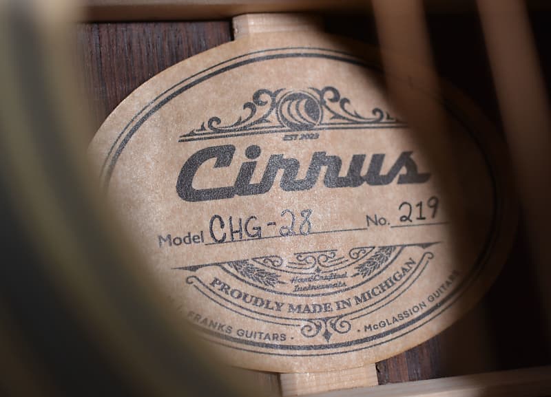 Cirrus CHG-28 Jumbo Standard Natural