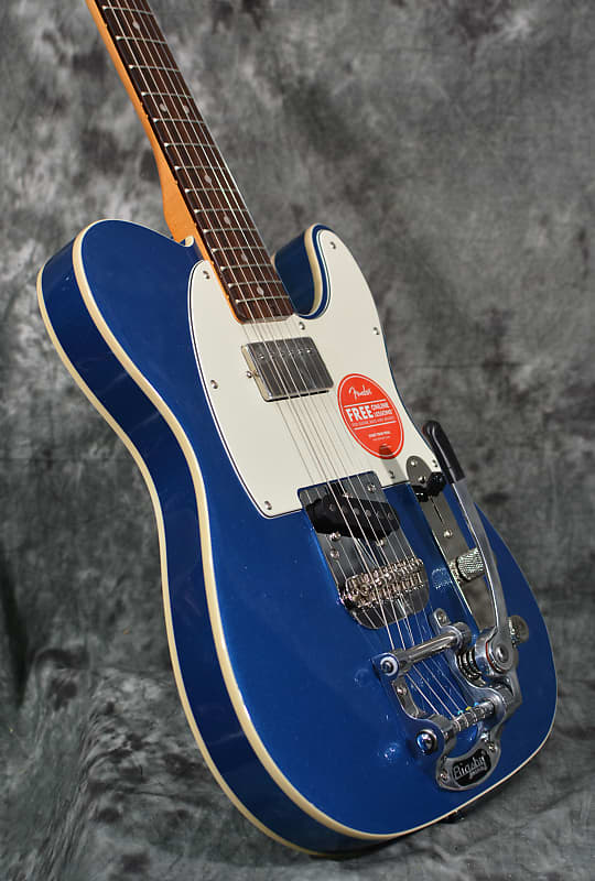 Squier Classic Vibe Custom Telecaster SH Bigsby Lake Placid Blue
