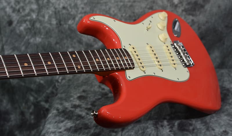 Fender Limited Edition American Vintage II 1961 Stratocaster Fiesta Red w/ 3A Flame Maple neck